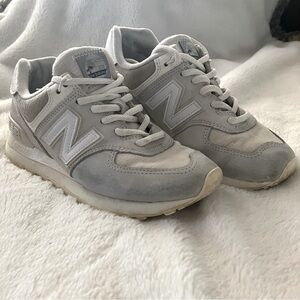 New Balance ivory runners